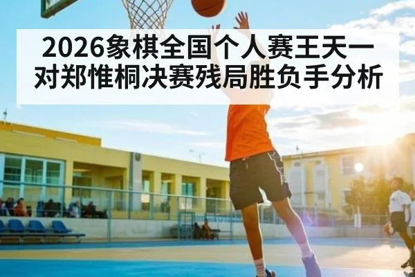 2026象棋全国个人赛王天一对郑惟桐决赛残局胜负手分析 - kaiyun